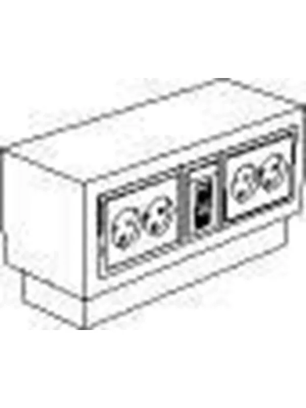 Thorsman Service post pos-10/5 white