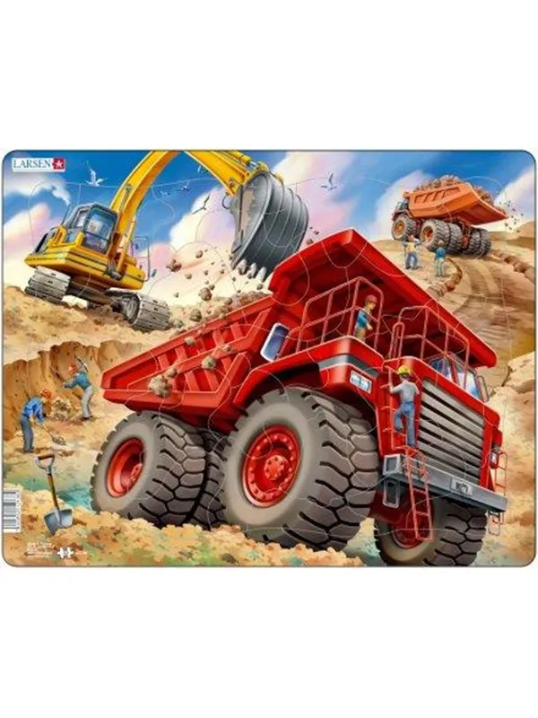 Larsen Puzzles Giant Dump Truck