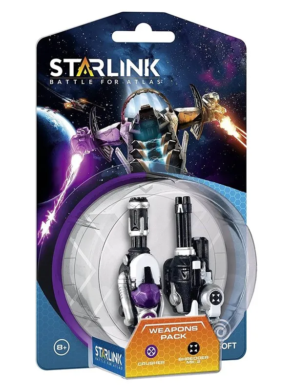 Ubisoft Starlink: Battle for Atlas - Weapons Pack Crusher and Shredder Mk.2 - Miscellaneous Tilbehør til spillkonsoll - Sony PlayStation 4