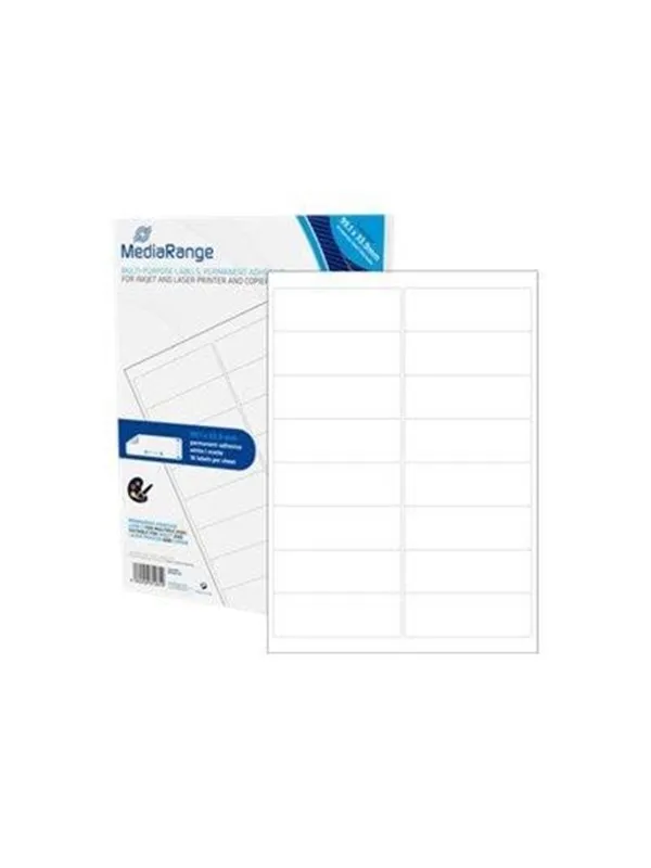 MediaRange - multi-purpose labels - 800 label(s) - 99.1 x 33.9 mm