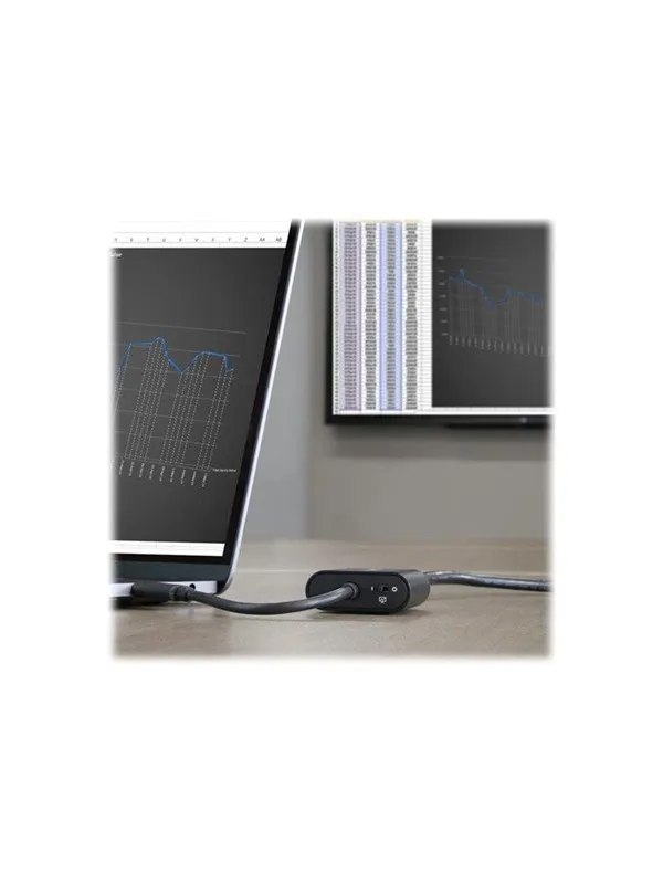 StarTech.com USB-C to VGA Adapter with Presentation Mode Switch - 1920x1200 - external video adapter