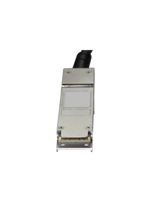 StarTech.com HP JG326A Compatible QSFP+ DAC Twinax Cable - 1 m (3.3 ft.) - 40GBase direct attach cable - 1 m - black - Svart - 1m