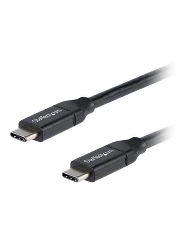 StarTech.com 1m 3ft USB C to USB C Cable - 5A PD - USB 2.0 USB-IF Certified - USB-C cable - 1 m