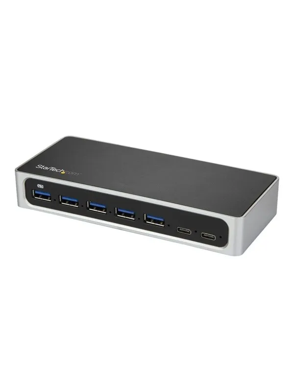 StarTech.com USB C Hub 7 Port USB-hub - 7 porter - Sølv