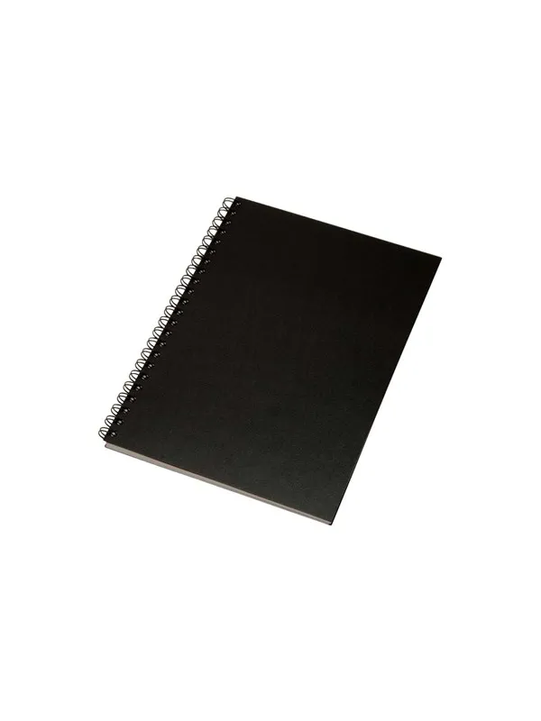 Esselte Notatbok Memo Art A5 wire-o Linjert Sort