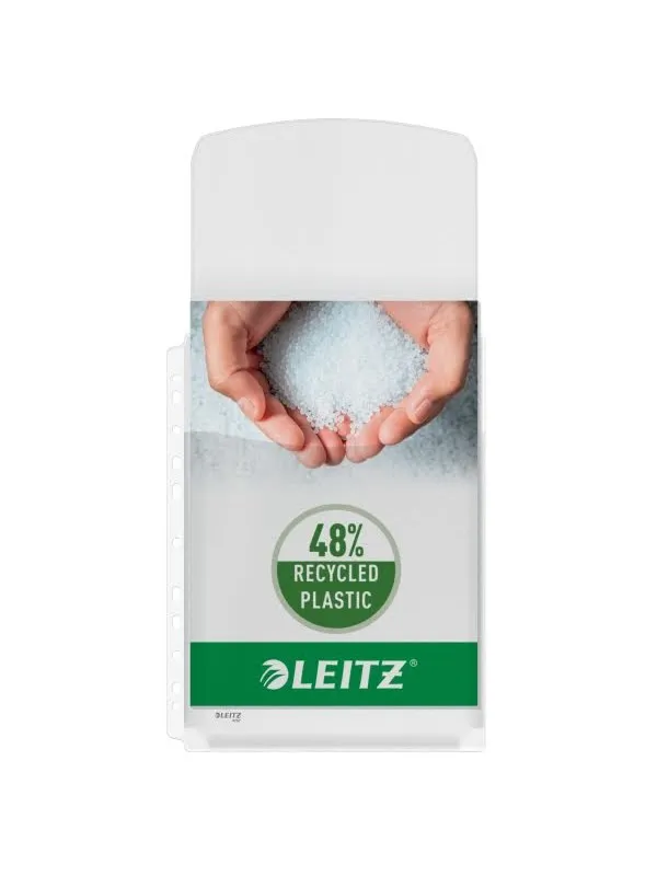 Leitz Premium ekspanderende lomme med klaff A4, 48 % resirkulert plast fra pre-forbruker