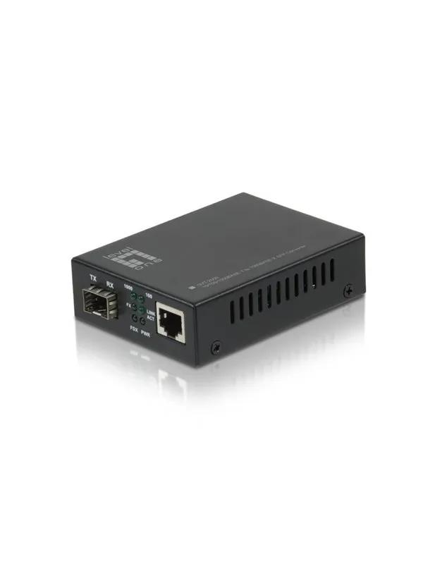 LevelOne GVT-2000 RJ-45 to SFP Gigabit Ethernet Media Converter