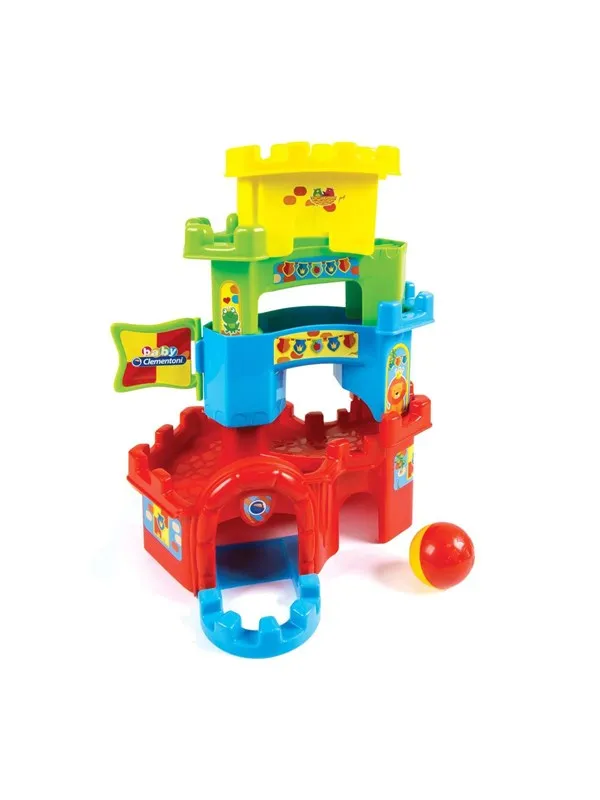 Clementoni Stack Tower Castle with Ball Track