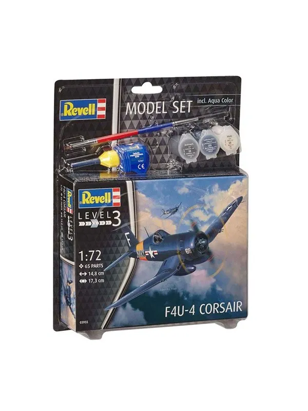 Revell Model Set F4U-4 Corsair Fighter