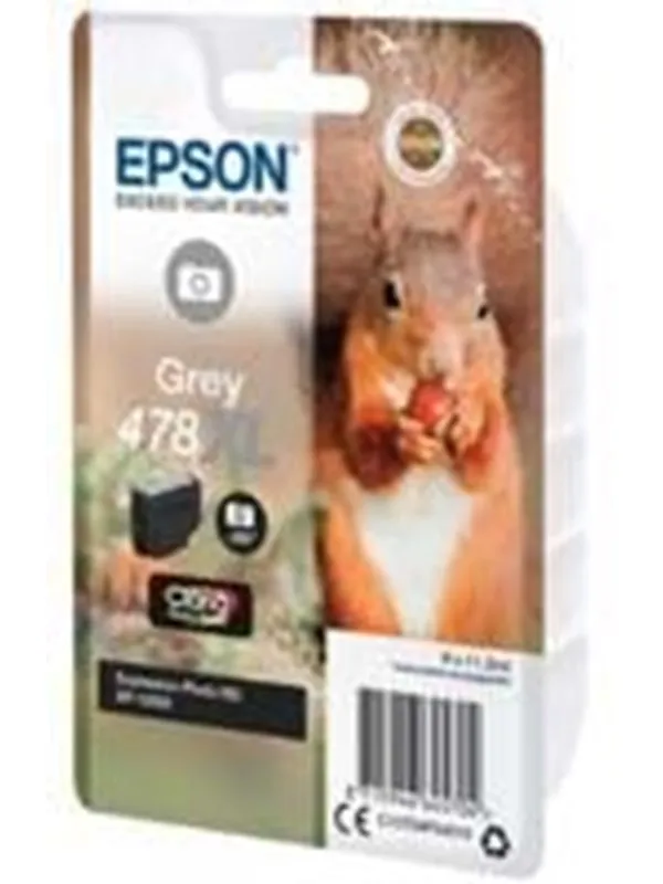 Epson 478XL - grå - original - blækpatron