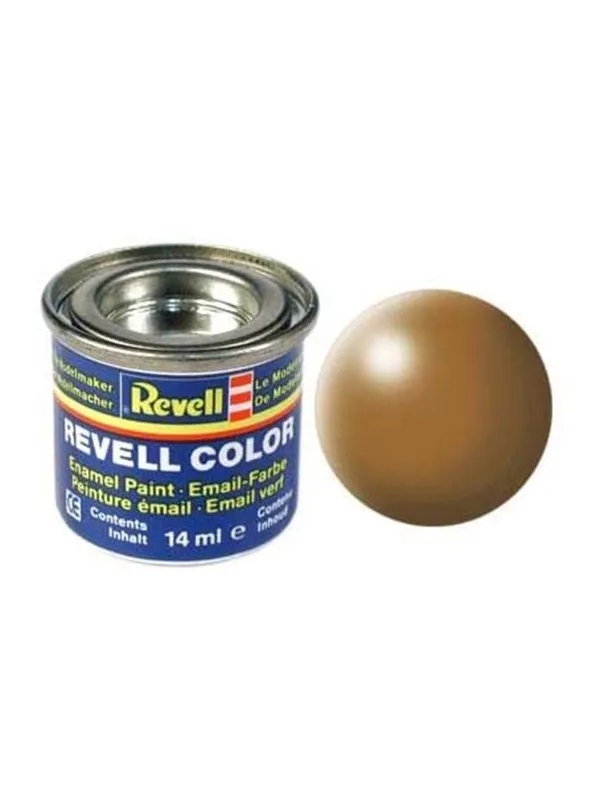 Revell enamel paint # 382-Wood Brown silk Matt