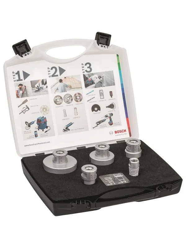 Bosch 5 stk. Diamond DrySpeed, sett 68,0;51,0; 35,0;25,0;20,0