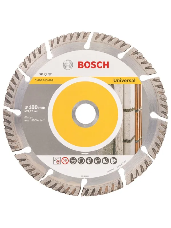 Bosch Diamantkappeskive Standard for Universal 180x22.23 180x22.23x2.4x10mm