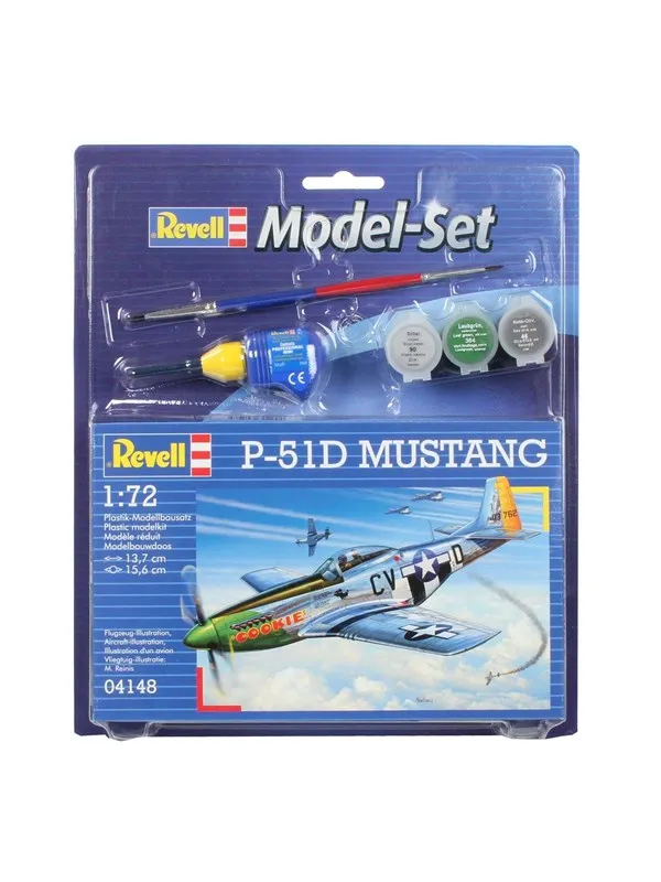 Revell Model Set-P-51 d Mustang