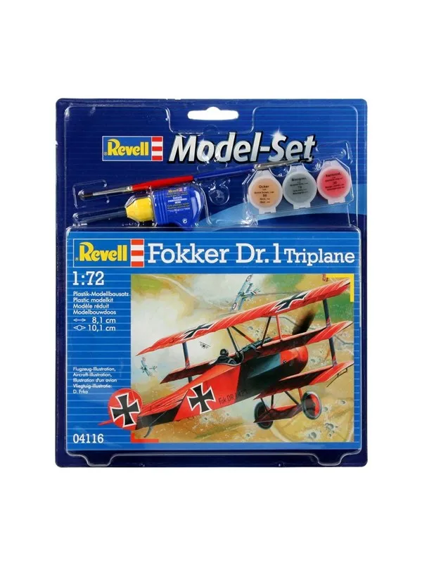 Revell Model Set-Fokker Dr. 1