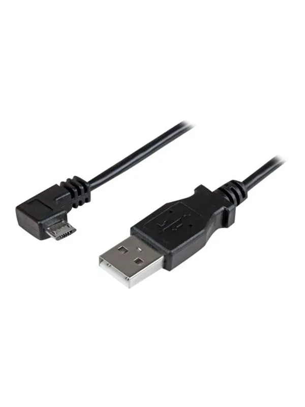 StarTech.com 6ft USB A to Right Angle Micro-USB Charge Sync Cable M/M 24AWG