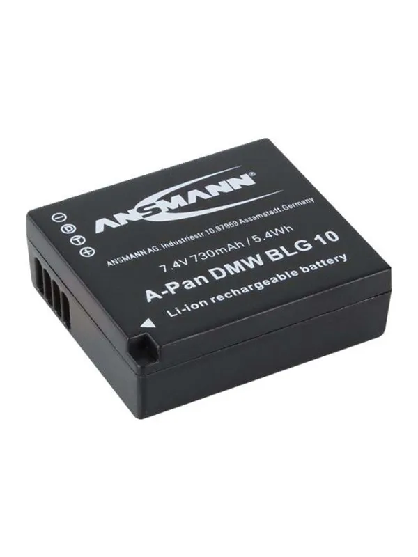 ANSMANN A-Pan kamerabatteri Nødlader - Svart - 730 mAh