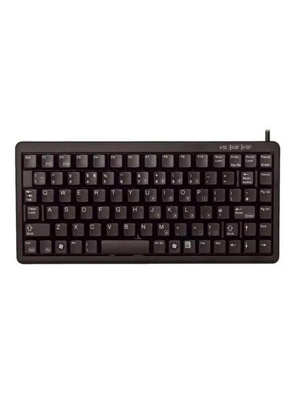 Cherry Compact-Keyboard G84-4100 - Tastatur - Nordisk - Svart