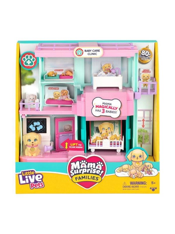 Little Live Pets MAMA SURPRISE FAM BABY CLINIC