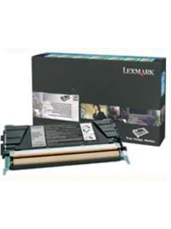 Lexmark E460X80G Black Toner - Laser toner Svart