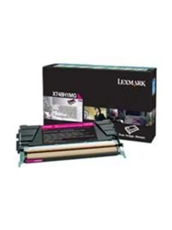 Lexmark X748H3MG - Laser toner Rød