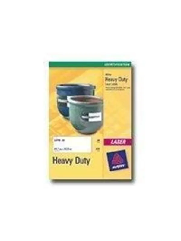 Avery Heavy Duty Laser Labels - etiketter af polyester