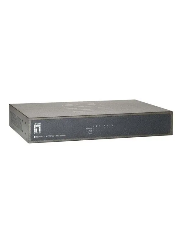 LevelOne FEP-0812 - switch - 8 porte - ikke administreret