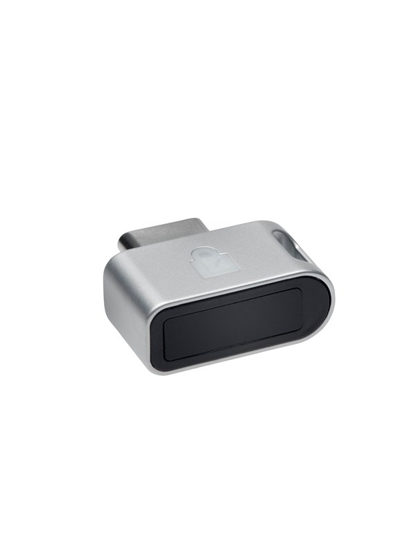 Kensington VeriMark™ Guard USB-C sikkerhetsnøkkel med fingeravtrykkssensor - FIDO2, WebAuthn/CTAP2, & FIDO U2F - Cross Platform