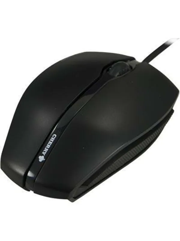 Cherry GENTIX Corded Optical Mouse - Mus - Optisk - 3 knapper - Svart