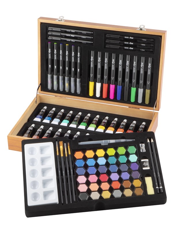 Craft Sensations Mixed media art set 92 pcs