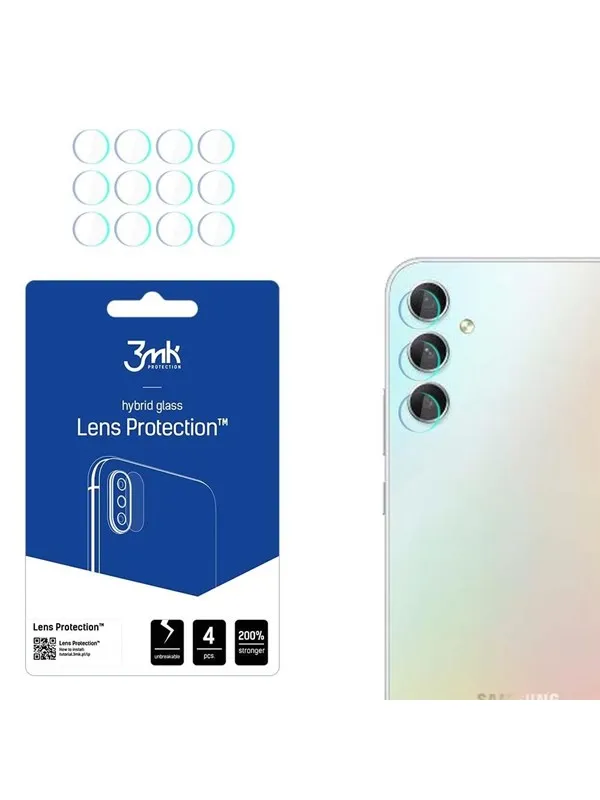 3mk Lens Protection Hybrid Glass for Camera Lens on Samsung Galaxy A34 5G