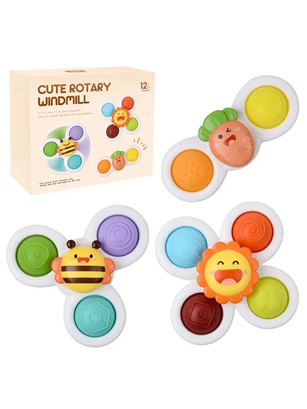 Fresh Kid Spinner toys Cute Garden 3 pcs.