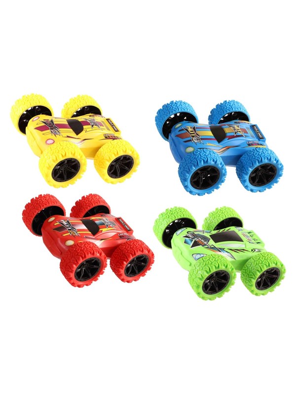 Jono Toys Reversible Stunt Car with Friction 12cm (Assorted)