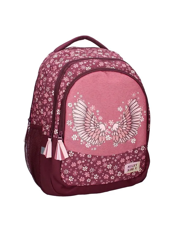 Milky Kiss Backpack Wild Bliss Flowers 3-compartment