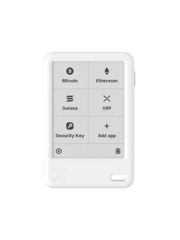 Ledger Nano Gen 5 Glacier White Crypto Hardware Wallet with Recovery Key