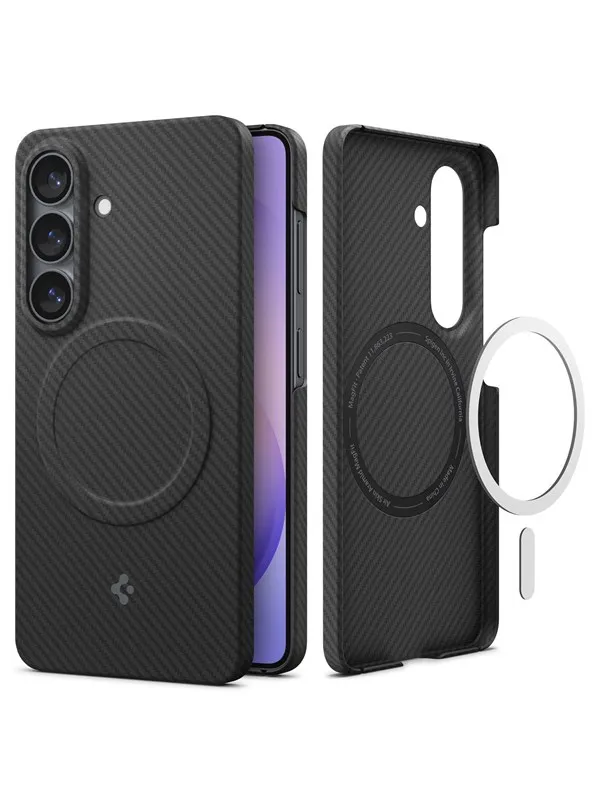 Spigen Air Skin Aramid MagSafe - black - Samsung Galaxy S26+