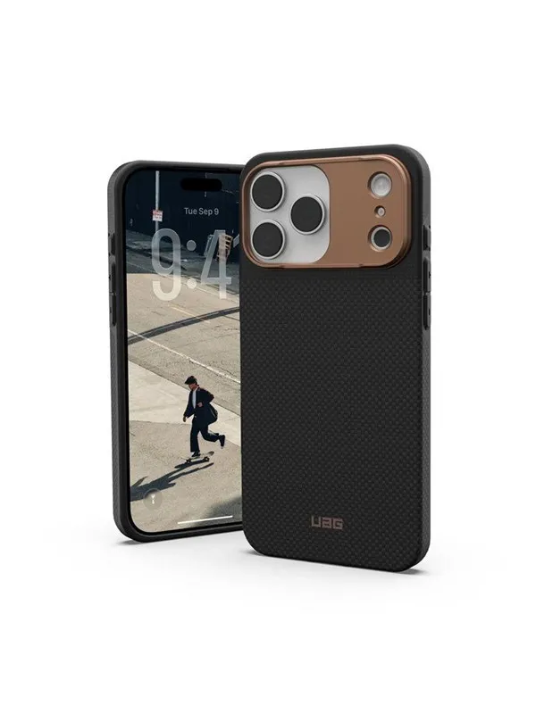 UAG Fibr Armr - kevlar graphite/bronze - iPhone 17 Pro Max