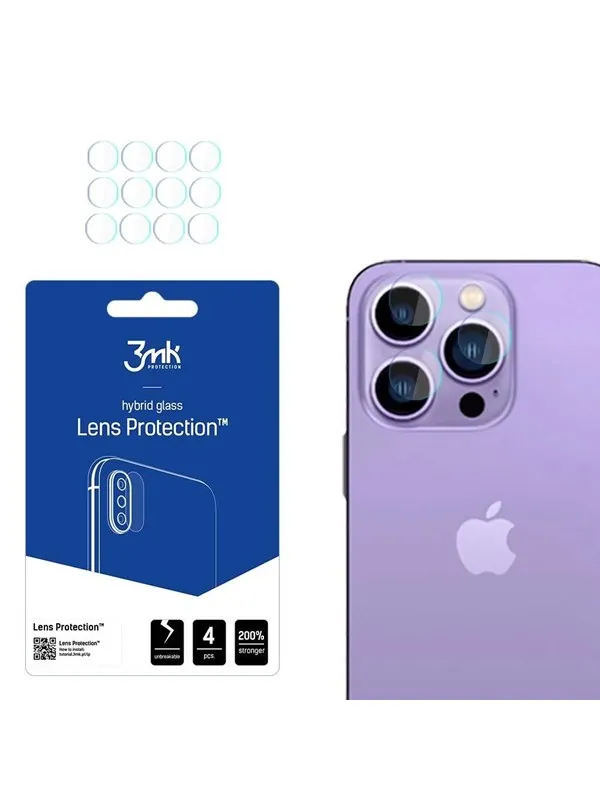 3mk Camera Glass For iPhone 14 Pro Max / 14 Pro 7H For  Series Lens Protection Lens