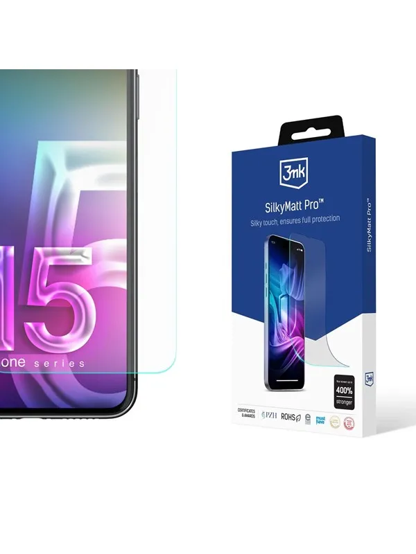 3mk Apple iPhone 15 Pro -  Silky Matt Pro
