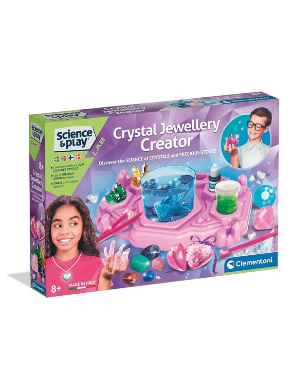 Clementoni Crystal Jewels Lab (SE) (NO) (FI) (DK)