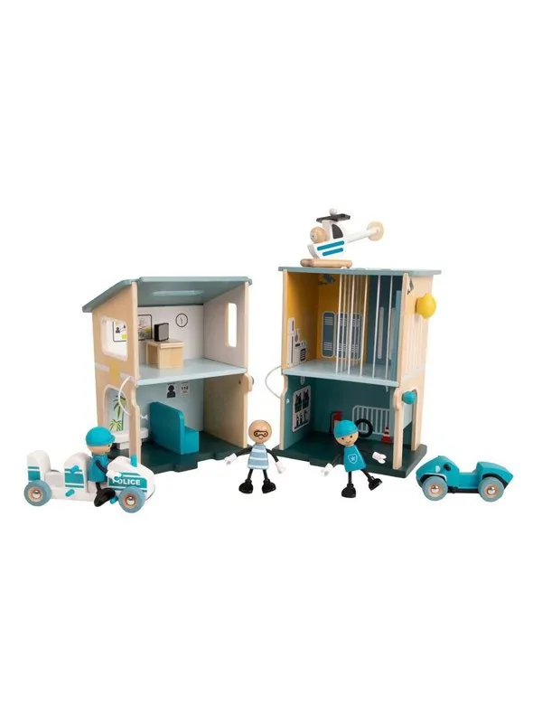 Classic World Wooden Police Station