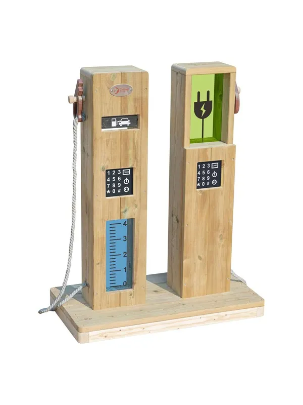 Classic World Wooden Outdoor Play Gas Station