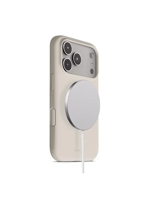 CRONG Color Cover Magnetic - MagSafe iPhone 17 Pro Max Case (Stone Beige)