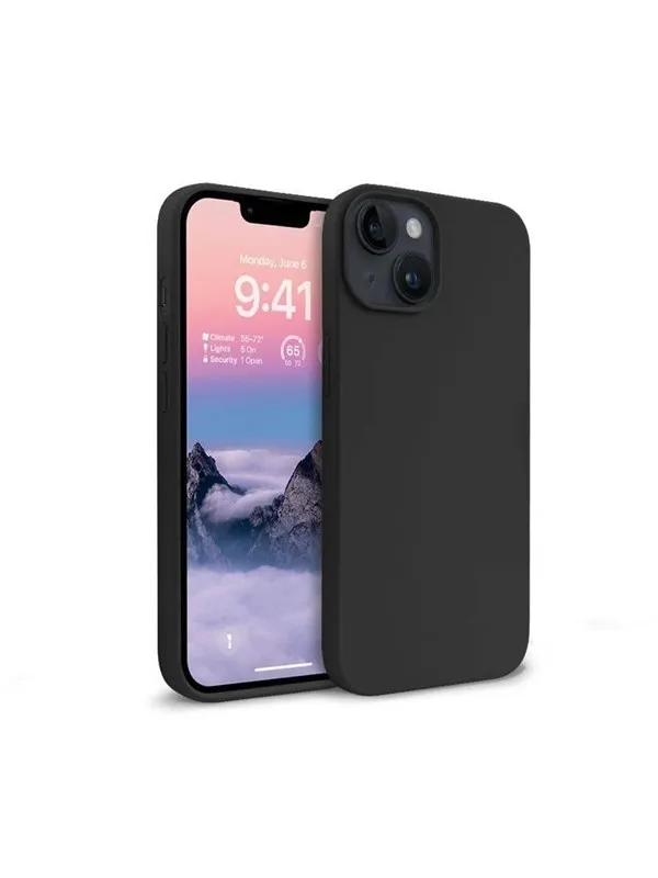 CRONG Color Cover - iPhone 14 Plus Case (Black)