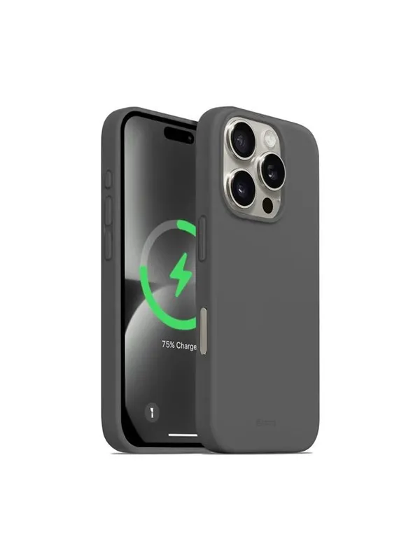 CRONG Color Cover Magnetic - iPhone 16 Pro MagSafe Case (Titanium)