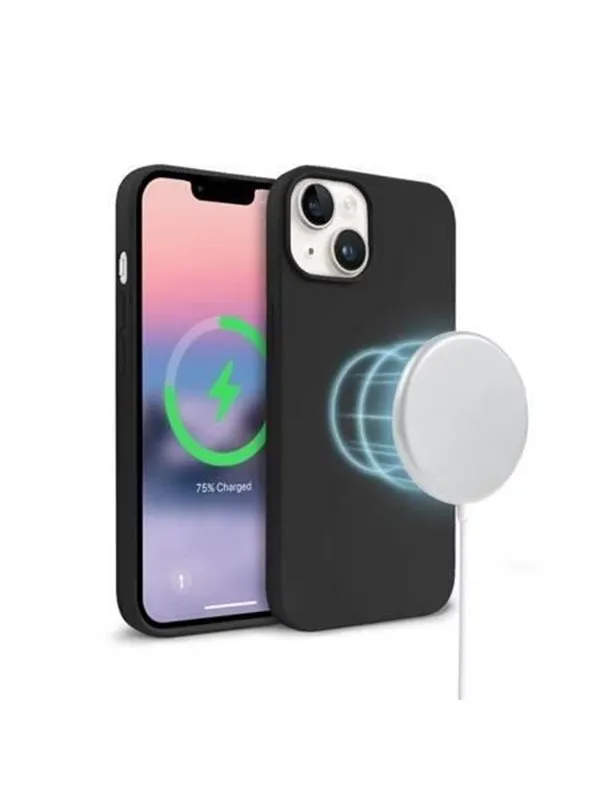 CRONG Color Cover Magnetic - iPhone 14 Plus MagSafe Case (Black)
