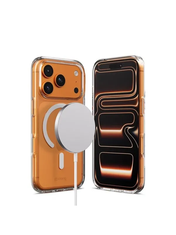 CRONG Clear MAG Cover - MagSafe iPhone 17 Pro Case (Clear)