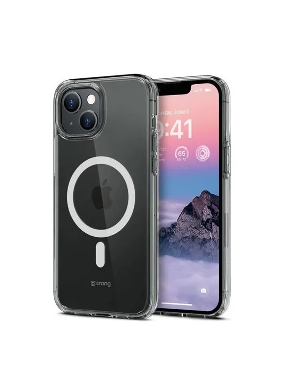 CRONG Clear MAG Cover - iPhone 14 Plus MagSafe Case (Clear)