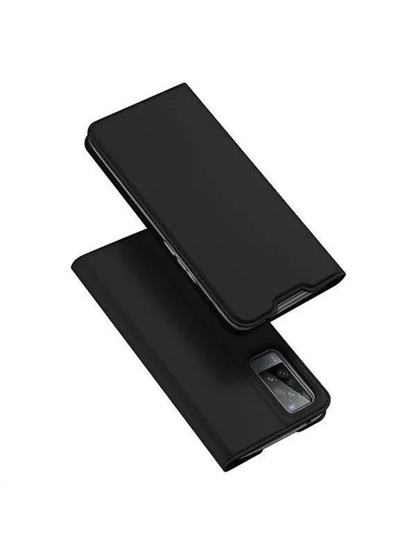 Dux Ducis Skin Pro Holster Case Flip Cover Vivo X60 Black