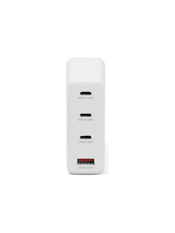 DIGITUS power adapter - GaN - 3 x USB-C USB - 140 Watt